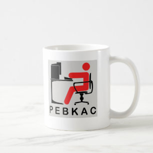 CANECA DE CAFÉ PEBKAC