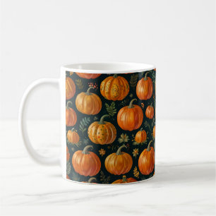 Caneca De Café Peça de Abóbora de Halloween Vibes