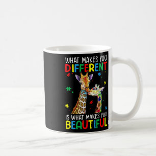 Caneca De Café Peça de Quebra-Cabeça de Conscientização sobre Aut