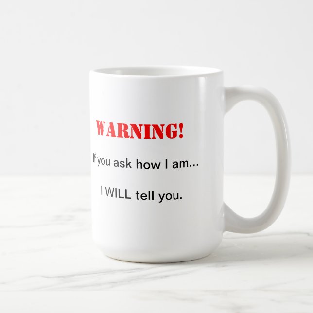 Caneca De Café Peça que eu agrida (Direita)