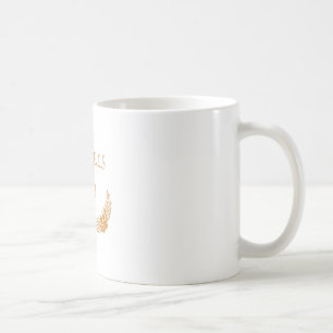 Caneca De Café Peças de anjo com dor
