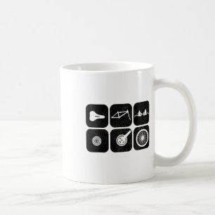 Caneca De Café Peças de Bicicleta Mountain Bike Ciclismo Mtb Cicl