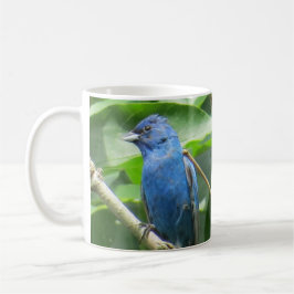 Caneca De Café Peças de café Indigo Mug por BirdingCollectibles