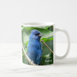 Caneca De Café Peças de café Indigo Mug por BirdingCollectibles