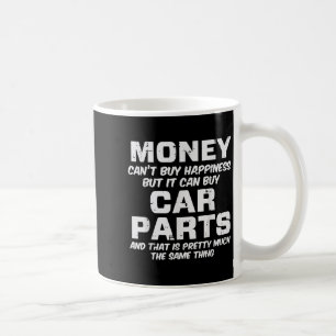 Caneca De Café Peças De Carro Felicidade Não Se Compra Auto Mecân