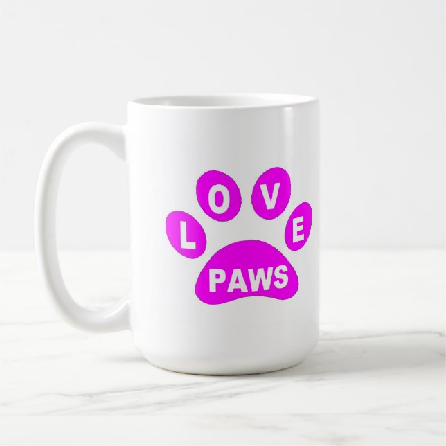 Caneca De Café Peças de Mug Love a Rosa (Esquerda)
