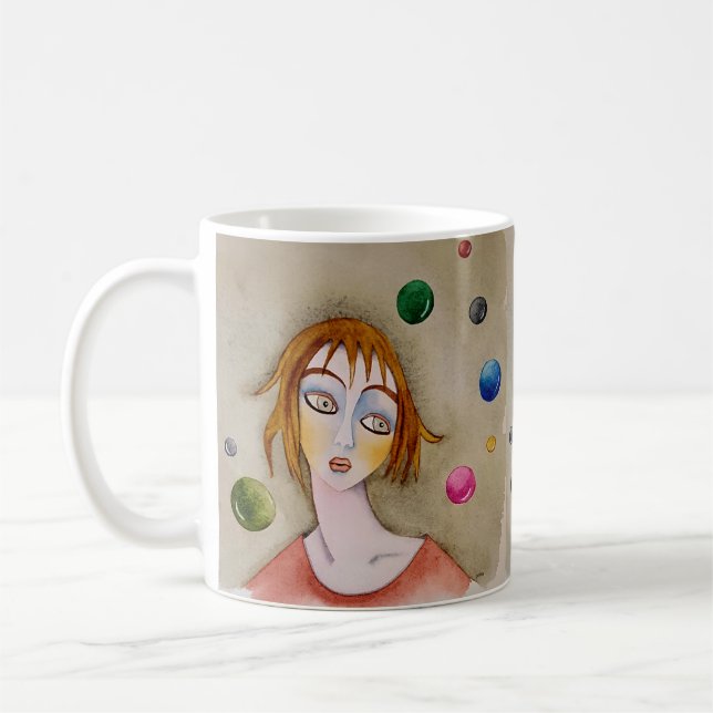 Caneca De Café "Peças Faltando" (Esquerda)