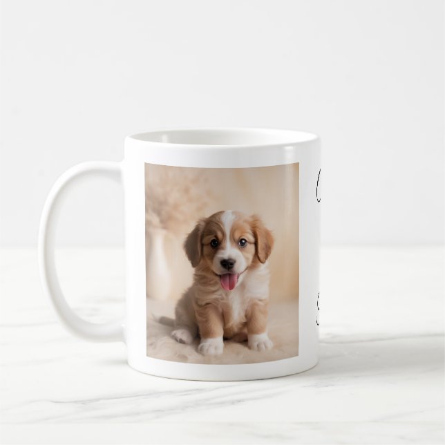 Caneca De Café Peças no Tempo Mug de Café (Esquerda)