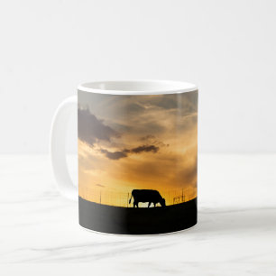 Caneca De Café Pecuária Silhouset Coffee Mug
