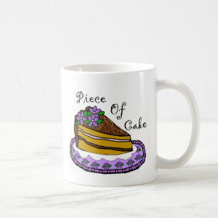 Caneca De Café Pedaço de bolo