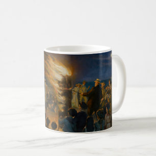 Caneca De Café Peder Severin Kroyer - Fogueira de Eva Bonfire