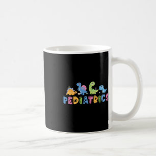 Caneca De Café Pediatra Equipe Pediátrica Enfermeira Dinossauro F
