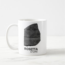 Caneca De Café Pedra de Roseta: Antiga Língua Egípcia Hieróglifa
