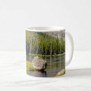 Caneca De Café Pedra No Madison River Coffee Mug