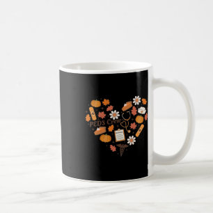 Caneca De Café Peds Crew Fall Pediatras Ação de Graças Enfermeira