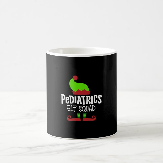 Caneca De Café PEDS, Pediatria no elfo de Natal (Centro)
