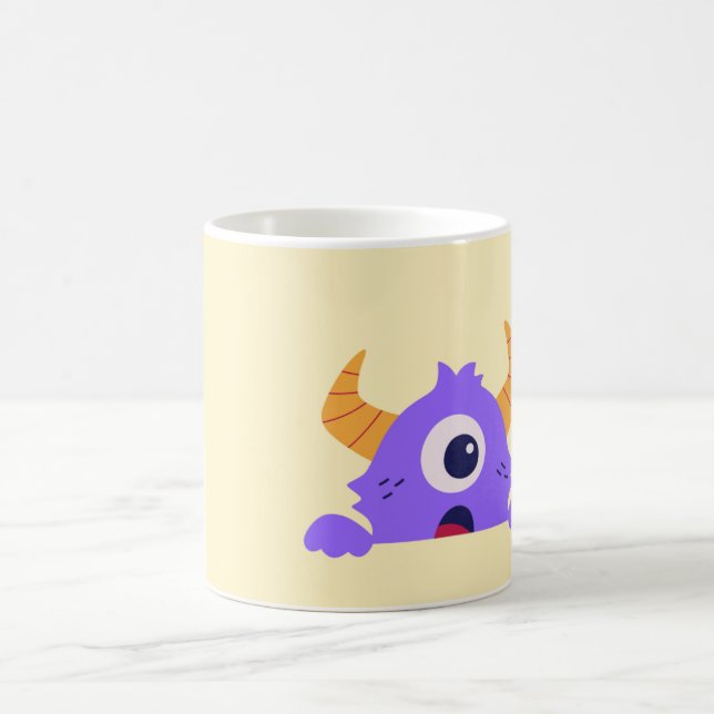 Caneca De Café Peek-a-Boo - Cute Monster (Centro)