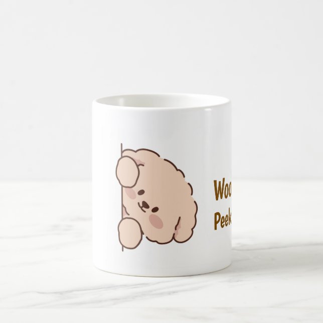 Caneca De Café Peek-a-boo - Puppy (Centro)