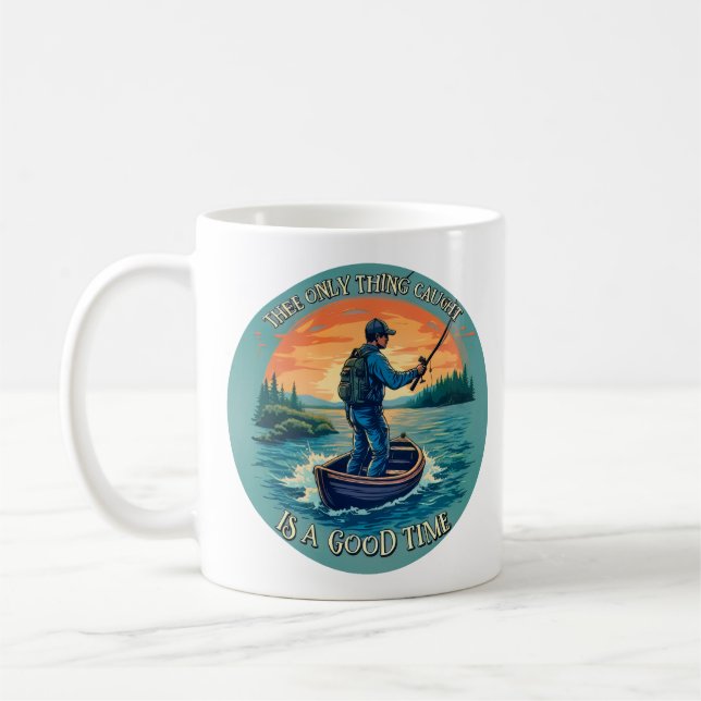 Caneca De Café Pegando um Bom Momento (Esquerda)