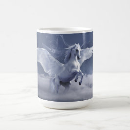 Caneca De Café Pégaso em voo     
