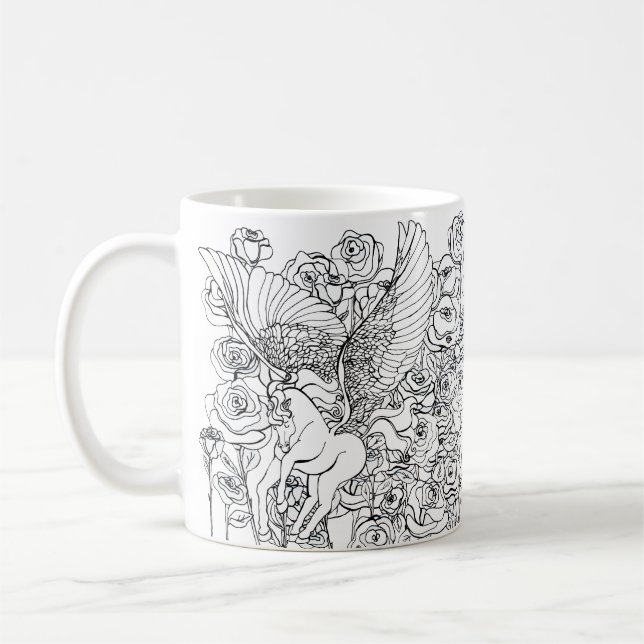 Caneca De Café Pégaso Puro (Esquerda)