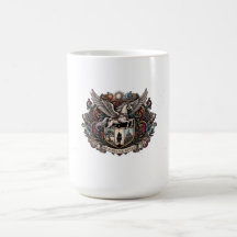Pegasus Ad Astra Brasão Heráldico Gótico