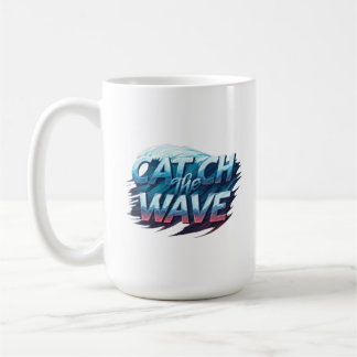 Caneca De Café pegue a onda
