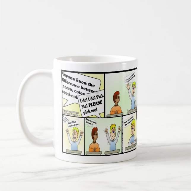 Caneca De Café Pegue-Me! (Esquerda)