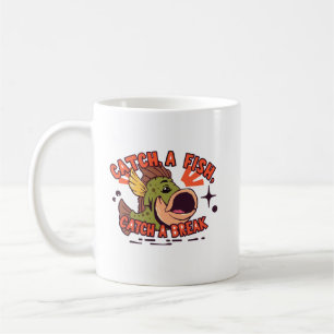 Caneca De Café Pegue, Relaxe, Repita!