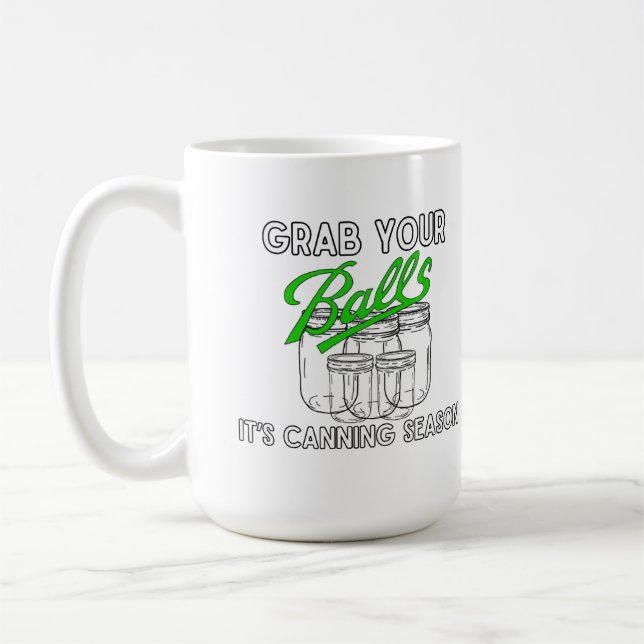 Caneca De Café Pegue seus potes... é a estação de latas (Esquerda)