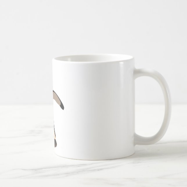 Caneca De Café Peguin Colorido (Direita)