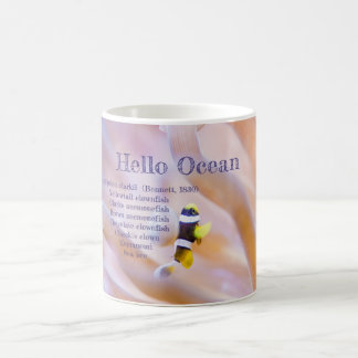 Caneca De Café peixe-anêmona-bebê-bonito