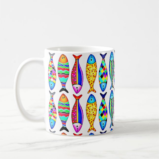 Caneca De Café Peixe chique (Esquerda)