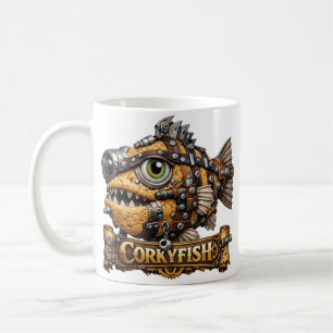 Caneca De Café Peixe Corky