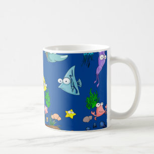 Caneca De Café Peixe de Natação