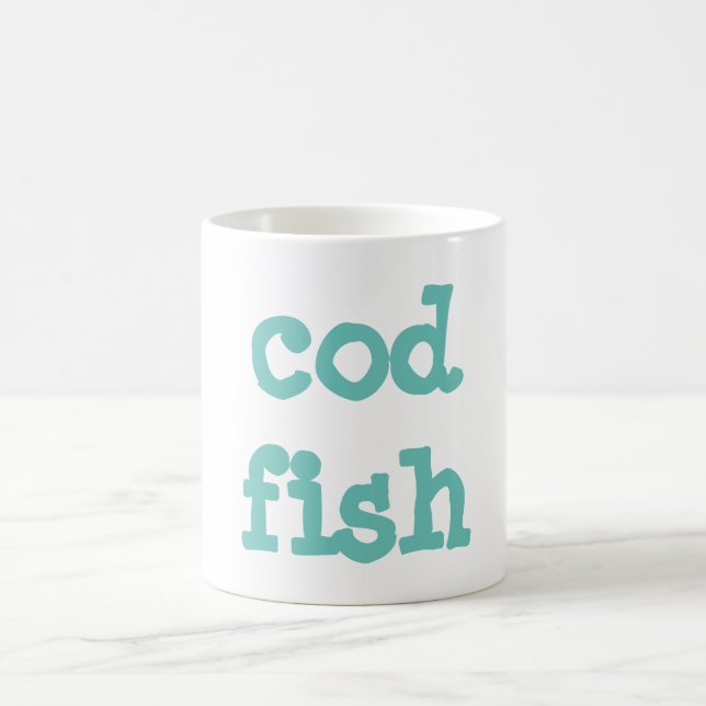Caneca De Café peixe do bacalhau (Centro)
