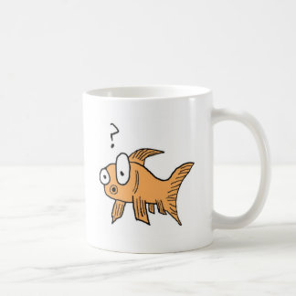 Caneca De Café Peixe dourado confuso