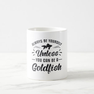 Caneca De Café Peixe Goldfish A Não Ser Que Possa Ser Um Peixe D