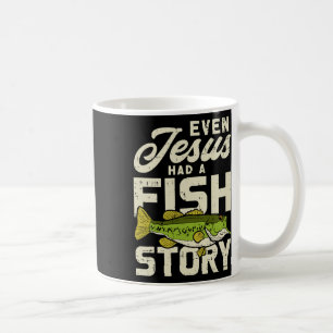 Caneca De Café Peixe Jesus História Pescador Deus Cristo Pescando