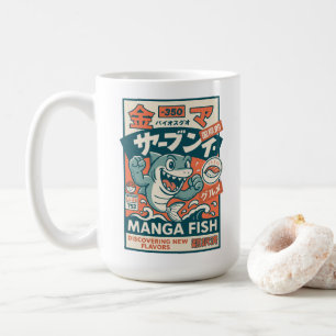 Caneca De Café Peixe Mangá