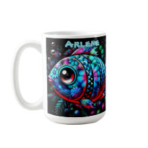 Peixe Náutico Personalizado com Olhos Grandes e Ca