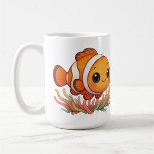 Caneca De Café Peixe-Palhaço Fofo