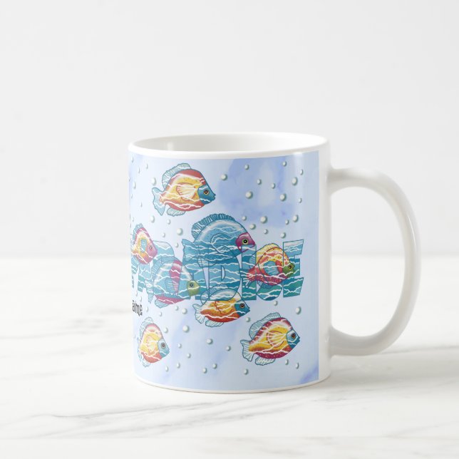 Caneca De Café Peixe-paraíso (Direita)