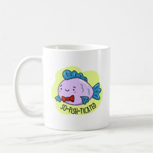 Caneca De Café Peixe sofisticado, sofisticado, com tantos peixes