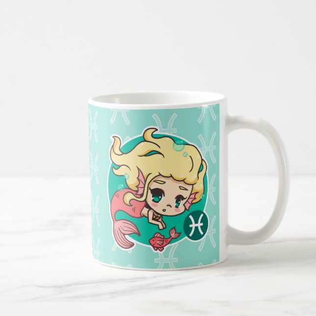 Caneca De Café Peixes (Direita)