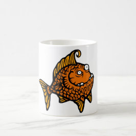 Caneca De Café Peixes alaranjados