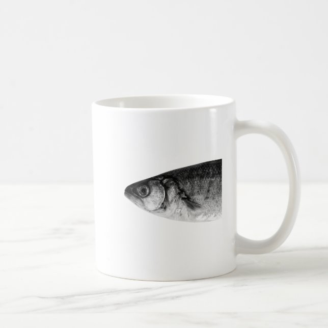 Caneca De Café Peixes, belas artes (Direita)