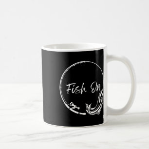 Caneca De Café Peixes Capturados Engraçados Dizendo Humor De Pesc