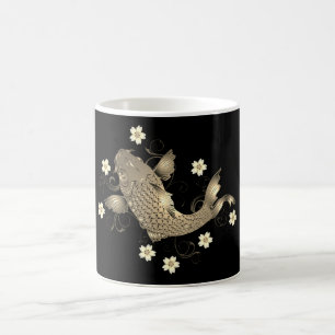 Caneca De Café Peixes de Koi