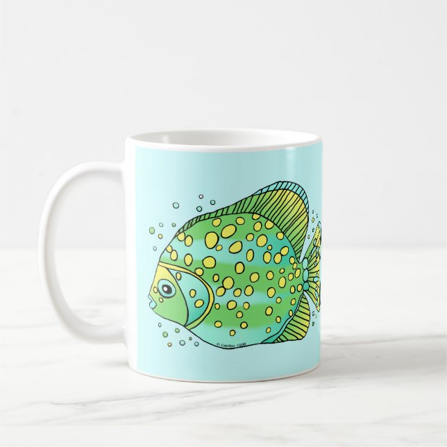 Caneca De Café Peixes de Peixes (Esquerda)